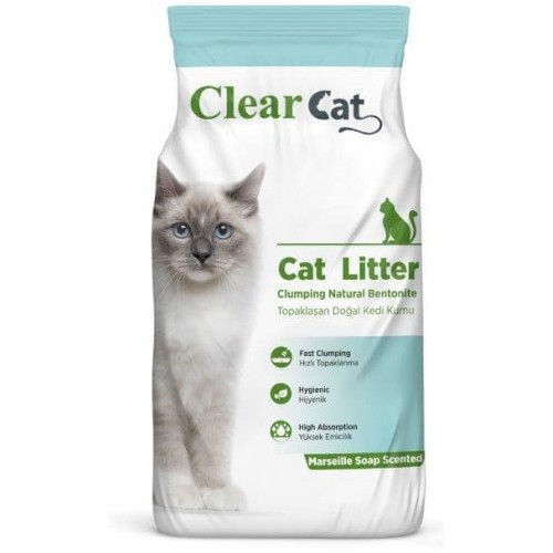 Clear Cat Marseille Soap - натриев бентонит МАРСИЛСКИ САПУН - 5 кг
