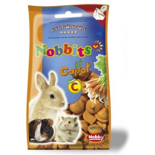 Дропс за гризачи Carrot Морков 75 гр NOBBY