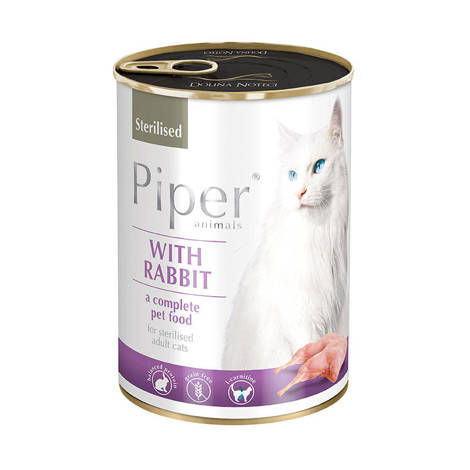 Храна за кастрирани котки - Заек - Piper Sterilised