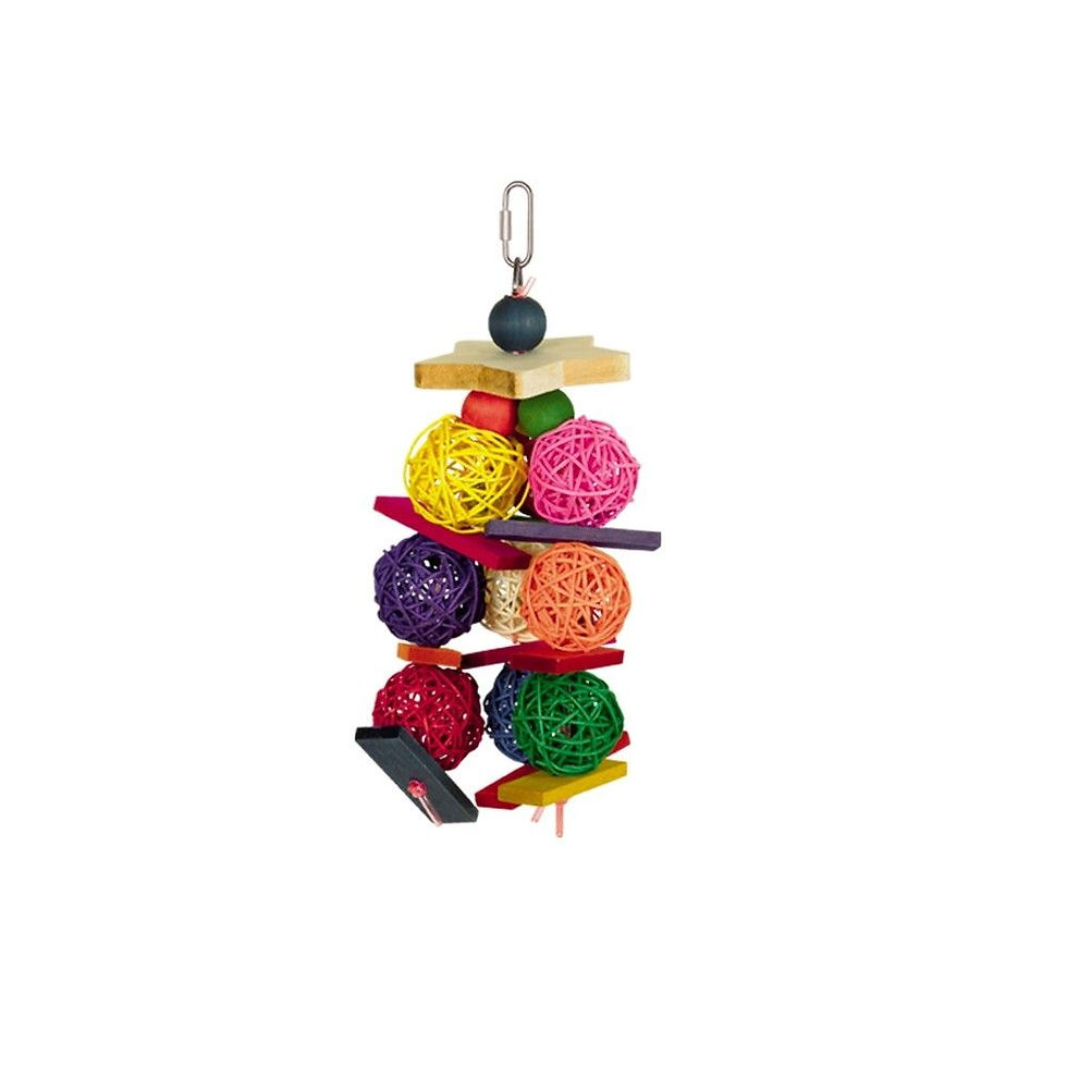 Играчка Nobby Cage Toy, Bird toy "Star" - 25 cm