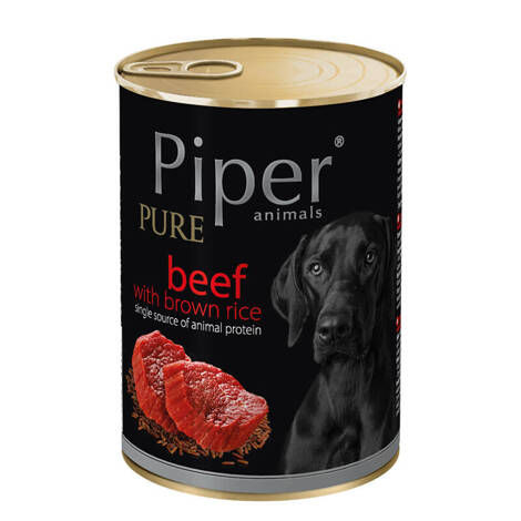 Piper Platinum Pure Храна за кучета с Говеждо и Кафяв ориз