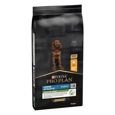 Dog Large Puppy Athletic Healthy Start: За Здравословен Начален Растеж на Големите и Атлетични Кученца