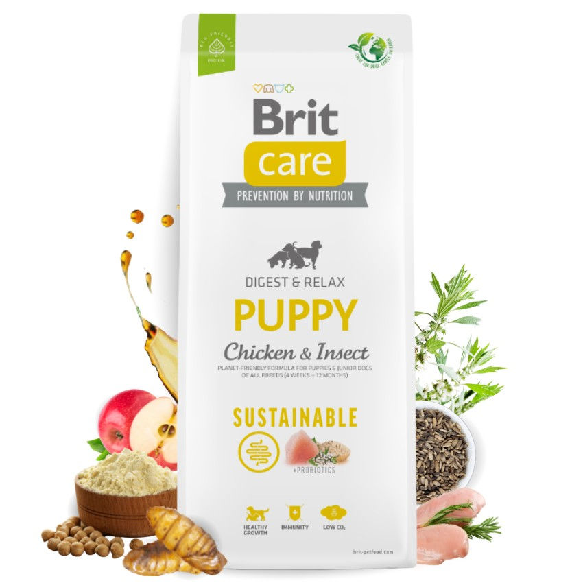 Brit Care Dog Sustainable Puppy Chicken&Insect