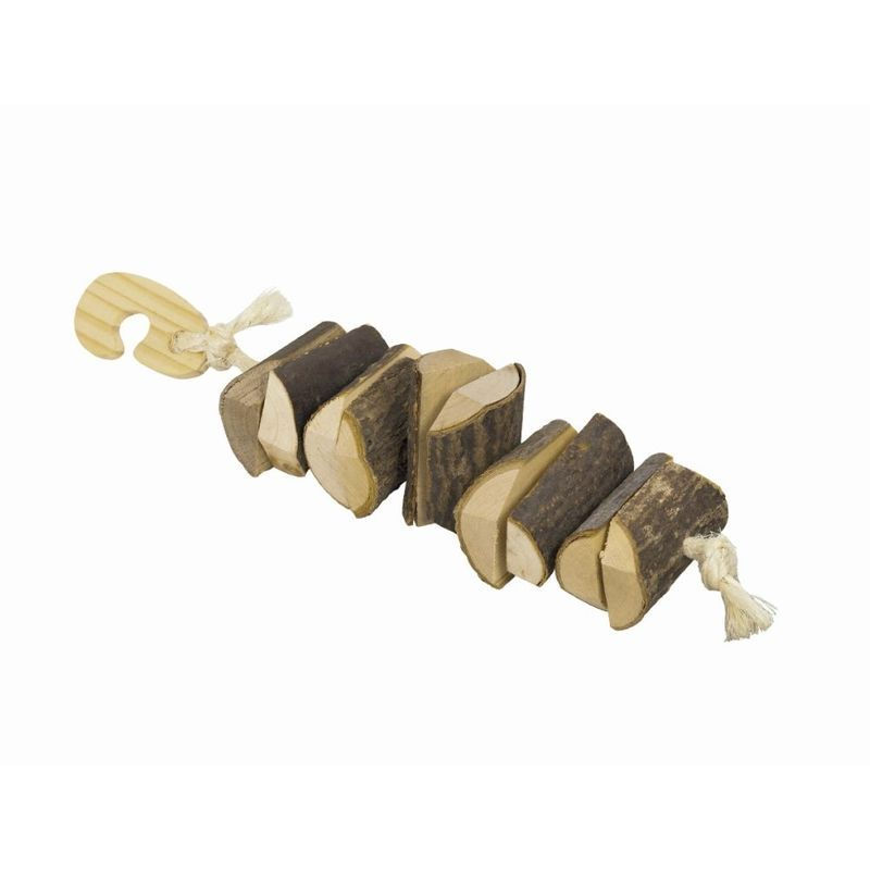 Играчка Nobby Nibbles wooden chain - 25x5 cm
