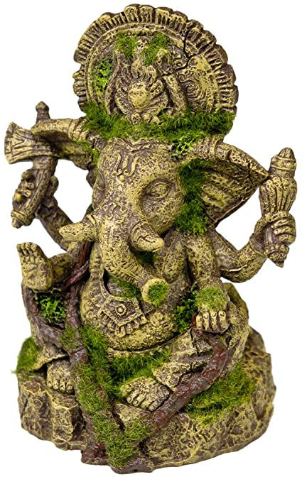 Декорация слон MOSS COVERED STATUE OF GANESHA 91694