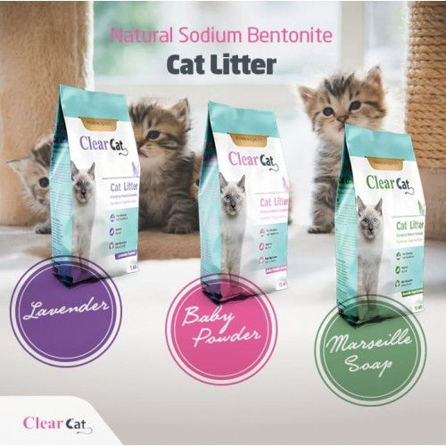 Clear Cat Marseille Soap - натриев бентонит МАРСИЛСКИ САПУН - 5 кг