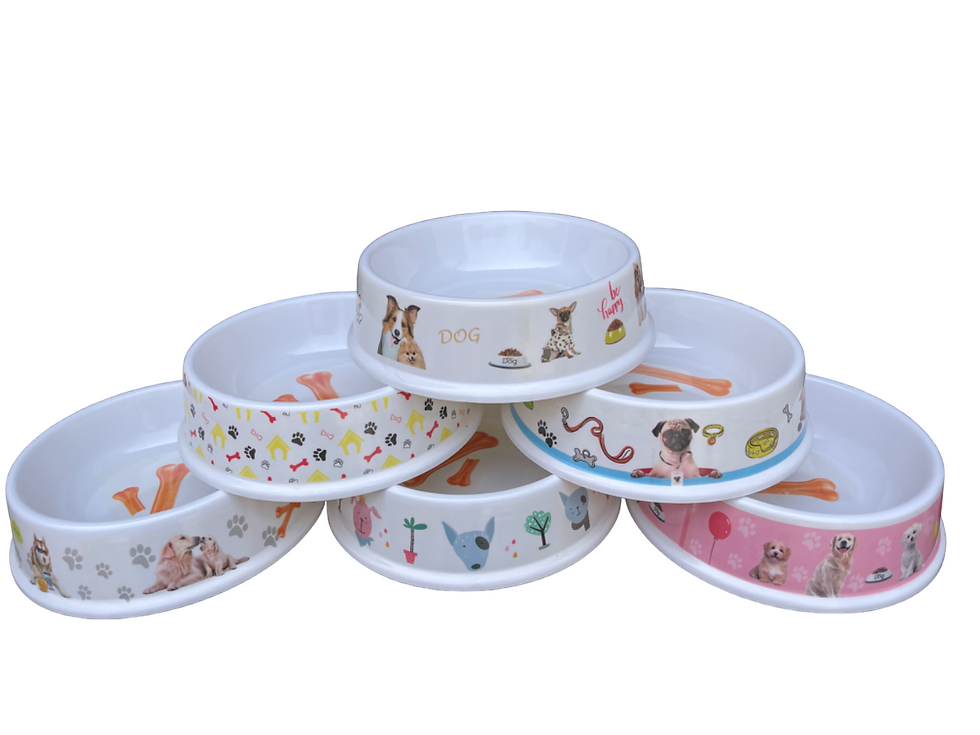 Миниатюра: Nunbell - Цветна купичка за храна и вода за кучета