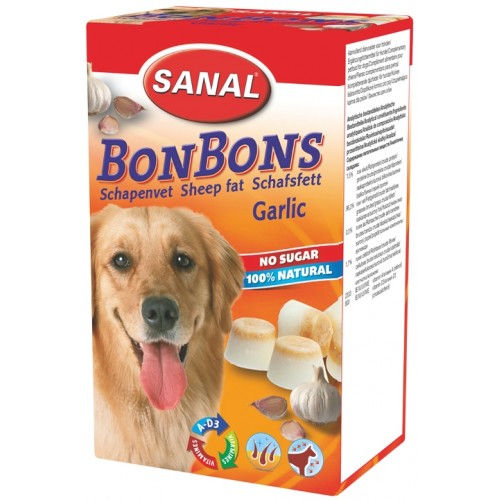 SANAL Витамини BonBons Natural - за козината и кожата 150г