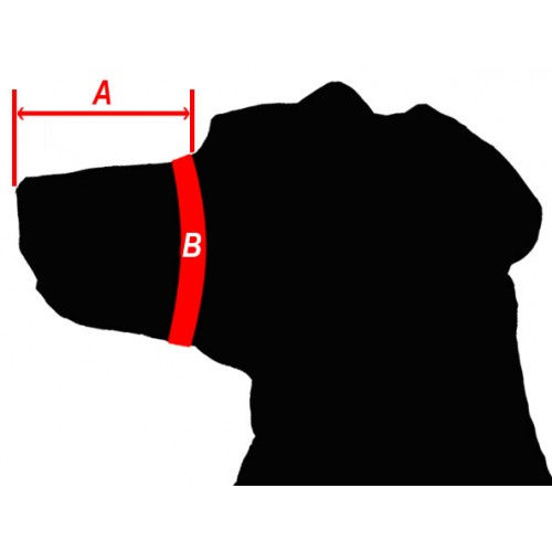 Миниатюра: NOBBY Намордник - регулируем с лента от найлон
