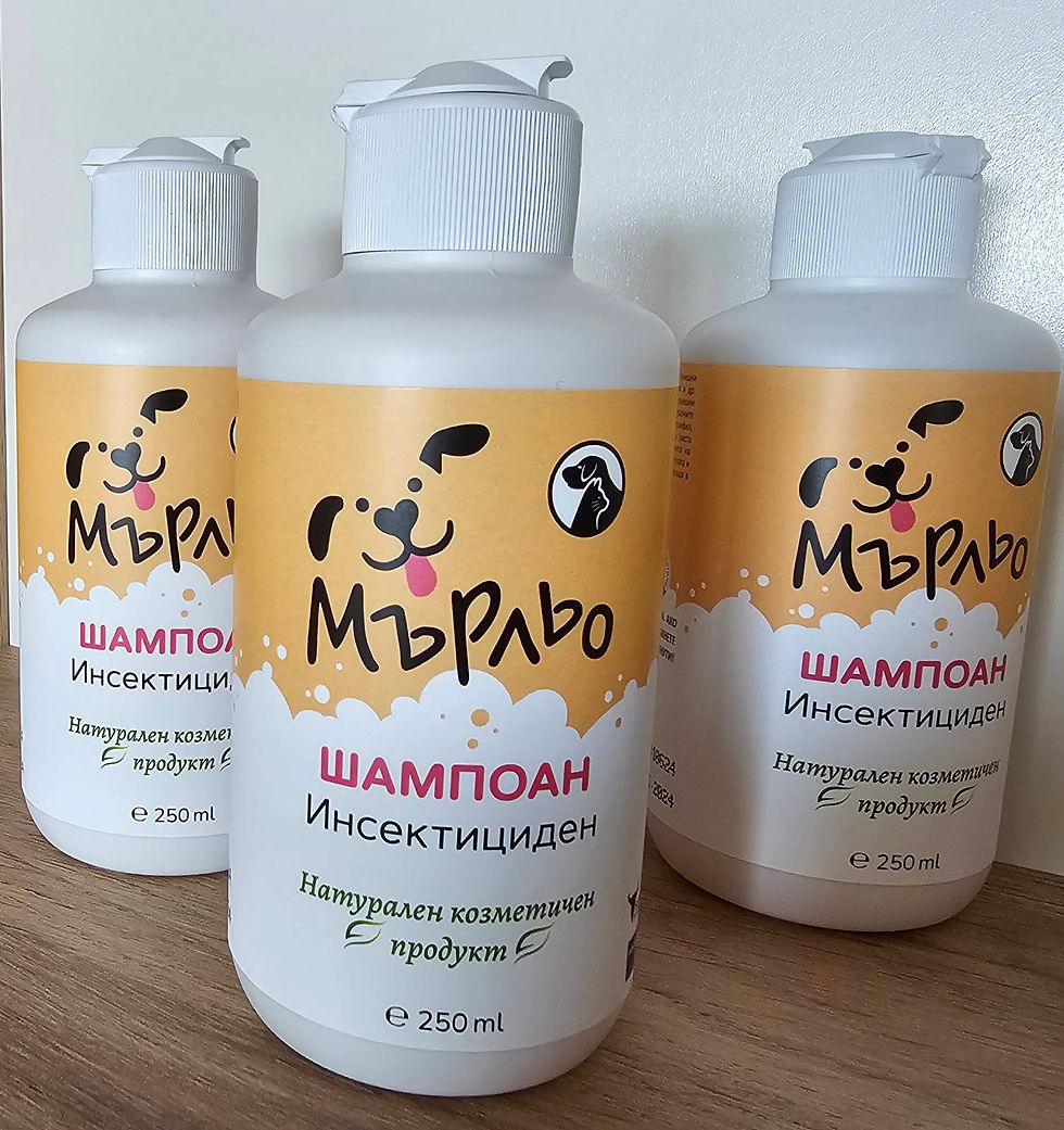 МЪРЛЬО – ИНСЕКТИЦИДЕН ШАМПОАН 250 ML