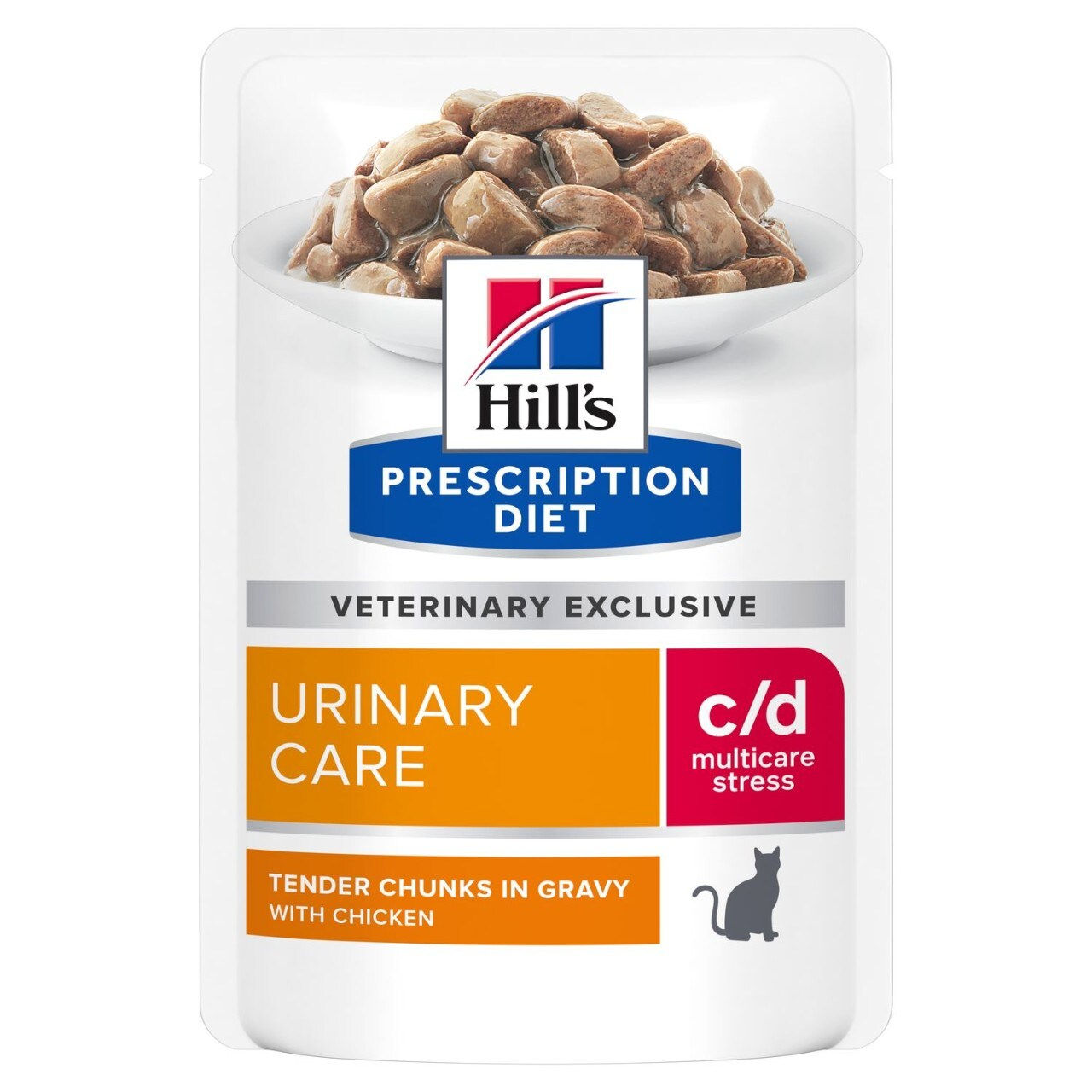 Hill's Prescription Diet c/d Urunary Care пауч с пилешко за уринарния тракт 85гр