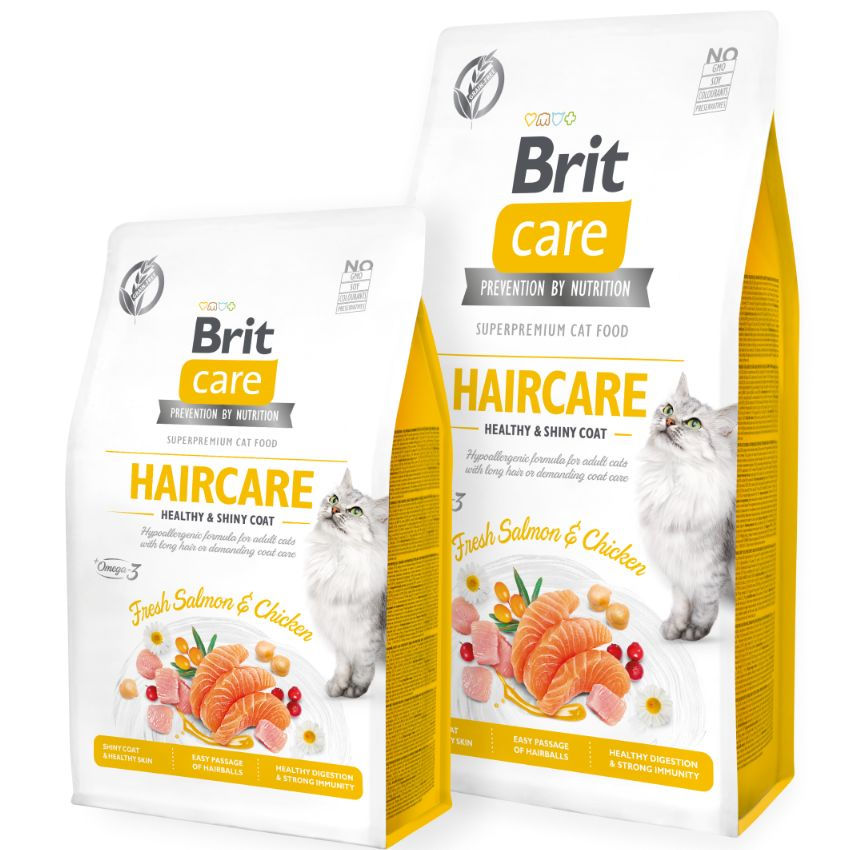 Brit Care Cat Grain-Free HAIRCARE HEALTHY AND SHINY COAT