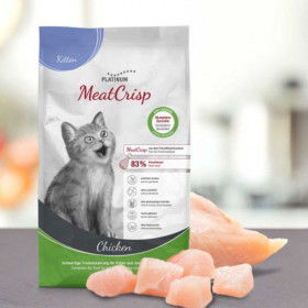 Platinum MeatCrisp суха храна за котки с 83% прясно пилешко месо