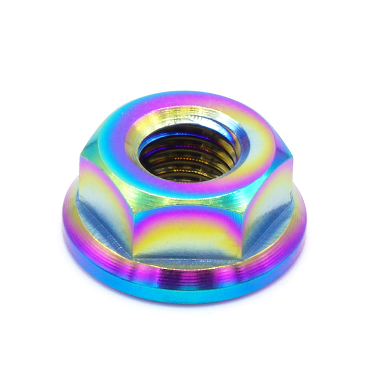 Thumbnail: M7 X 1.00 Titanium Nut BY DRESS UP BOLTS