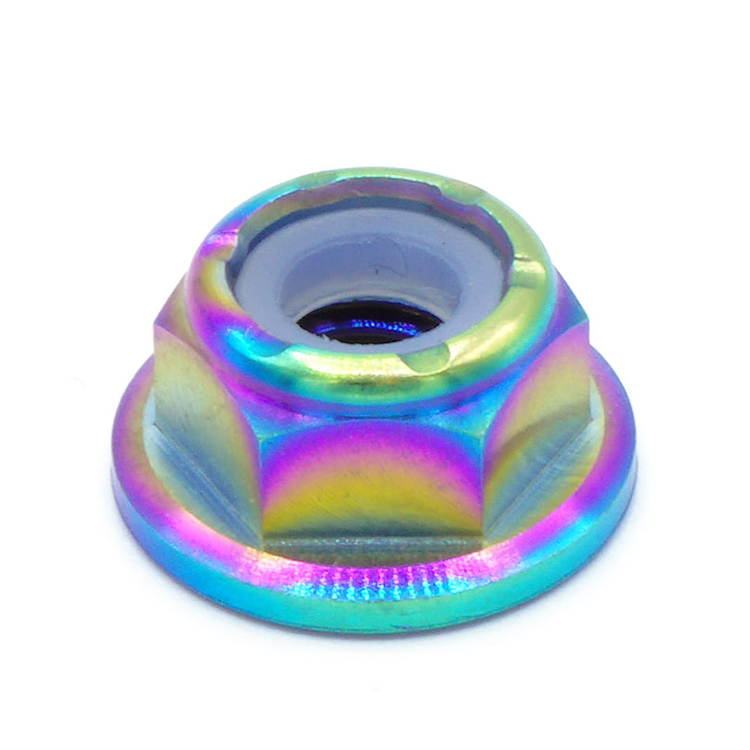 Thumbnail: M8 X 1.25 Titanium Nyloc Nut BY DRESS UP BOLTS