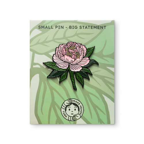 peony PET 270円 Enamel Pin 