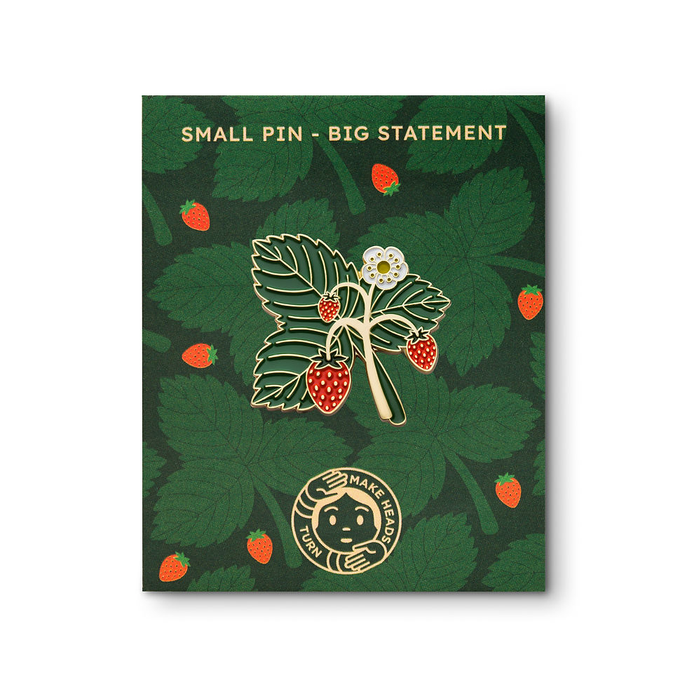 Thumbnail: Enamel Pin "Wild Strawberry"