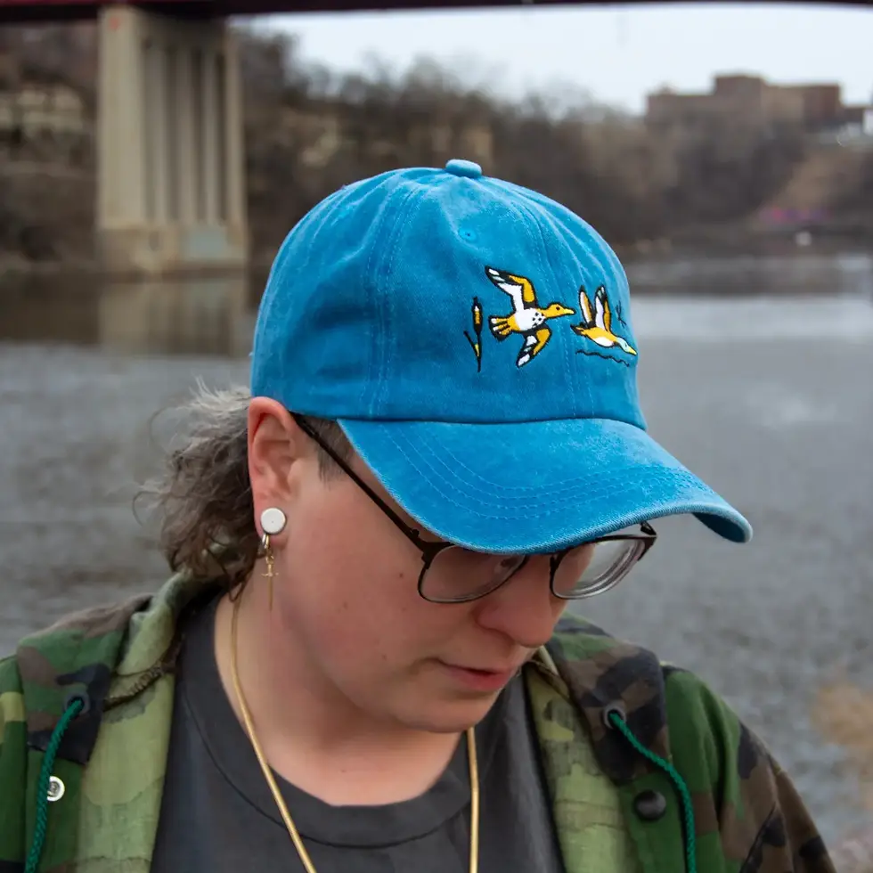 Thumbnail: Curlworks Baseball Hat "Flying Ducks"