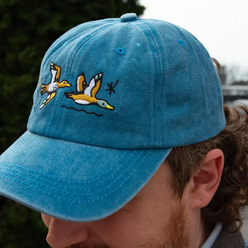 Thumbnail: Curlworks Baseball Hat "Flying Ducks"