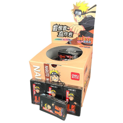 Naruto Eraser Blind Box Surprise Design Playstyle