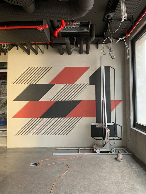 arte murale interior