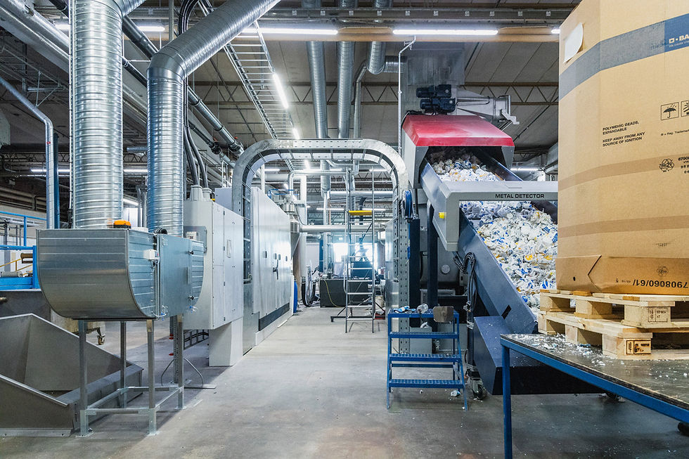 Erema Rondo Plasts produktion i Ystad