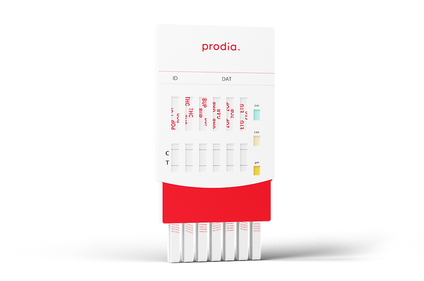 Prodias drogtestningstjänster och produkter är särskilt utvecklade för professionella användare inom myndigheter, sjukvård och behandling