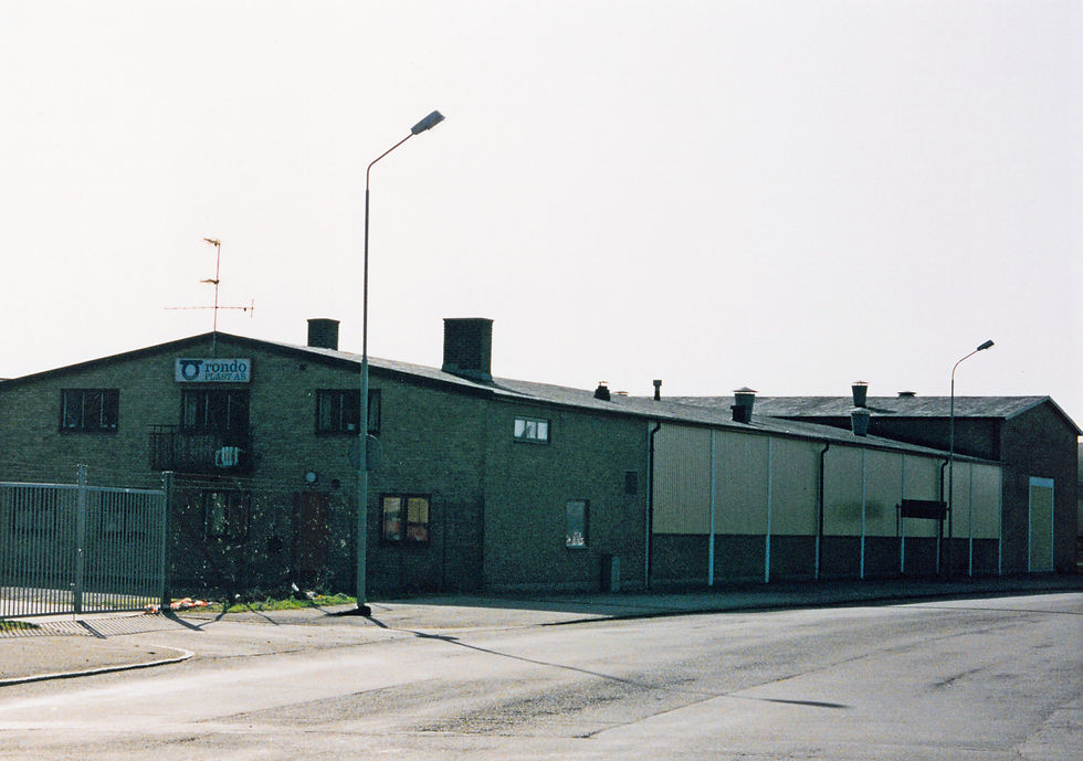 Rondo Plasts första fabrik 1980
