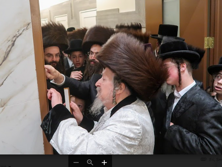 מכון לשבתיך • פרעכטיגער מעמד חנוכת הבית פאר 'ת"ת קדושת אליעזר סקאליע' אין בארא פארק