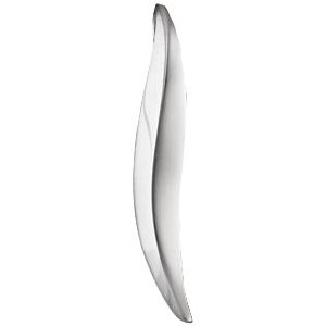 14K White Freeform Slide Pendant