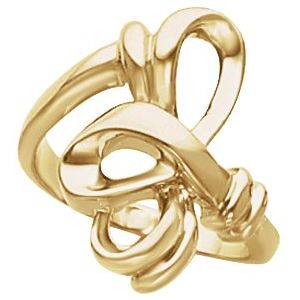 14K Yellow Freeform Ring