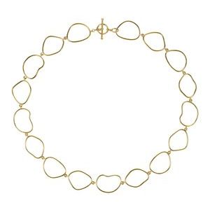 14K Yellow Open Silhouette 18 Necklace"