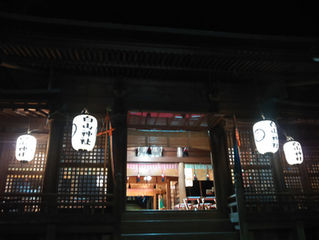 平成30年度秋季例大祭前夜祭