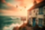 Yiwz lucky to a Shag roond here nevermind gulls. An Ai image by SPN