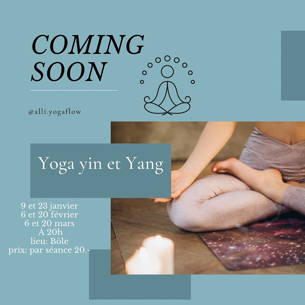 Yoga Yang et Yin