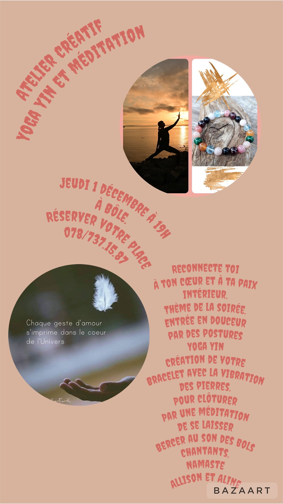 atelier créatif Yoga
