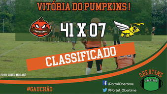 Porto Alegre Pumpkins vence o Ijuí Drones e vai para a semifinal