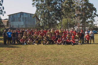 Domingo foi dia de aprendizado em Gravataí. Jaguars e Gravataí Spartans realizaram jogo treino.