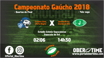 (02/05) - Pré - Jogo | QUARTAS DE FINAL | Lions X Juventude - Gauchão 2018