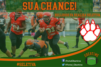 Bulldogs FA realizará seletiva no próximo final de semana