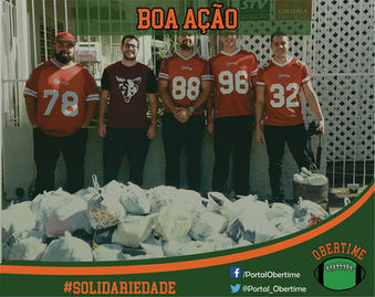 São Leopoldo Coyotes realiza ações sociais no último sábado.