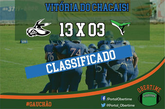 Alles Blau! Santa Cruz Chacais vence o Bento Gonçalves Snakes e vai para a Semifinal!