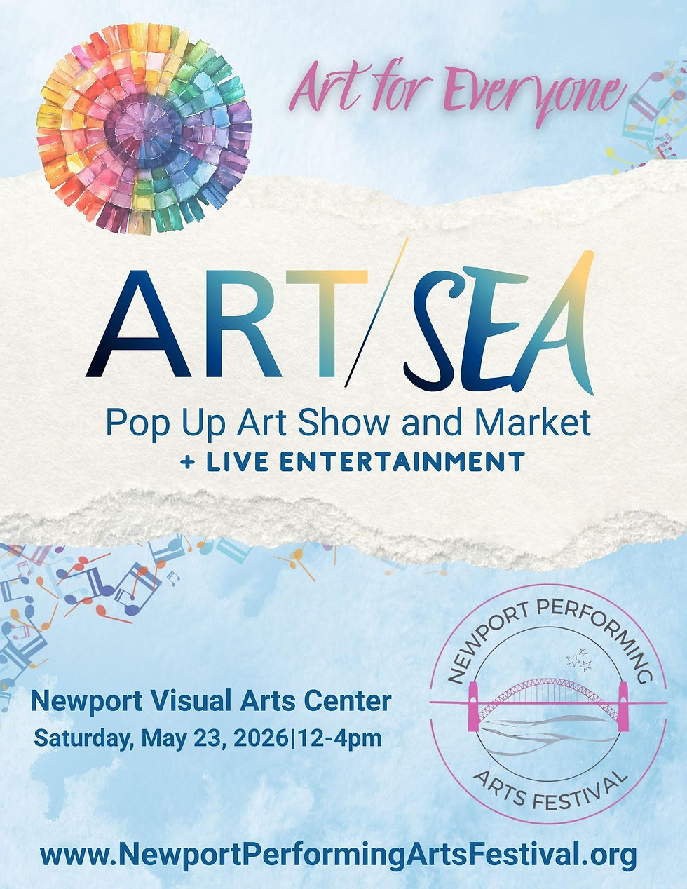 Art/Sea Pop-Up Art Show and Market with Live Entertainment