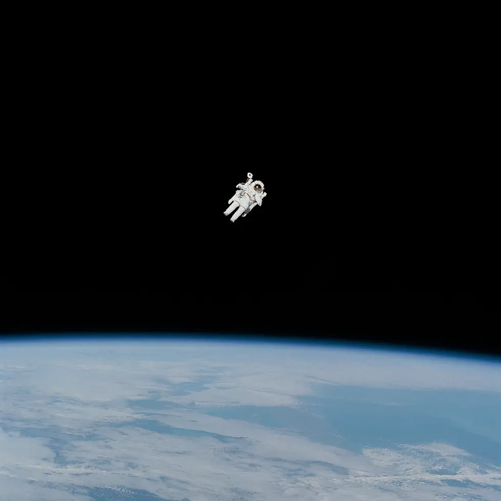 McCandless Untethered Spacewalk - NASA