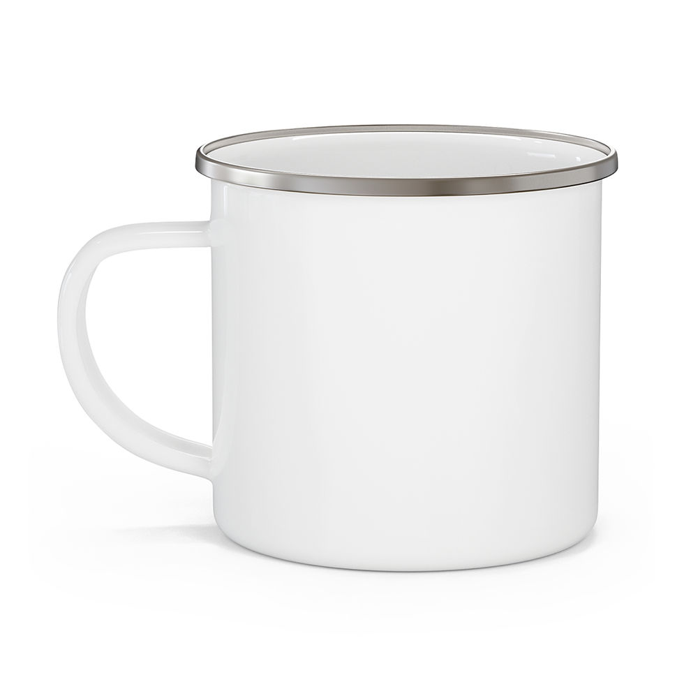 Thumbnail: Love is what we're her for xmas Enamel Camping Mug