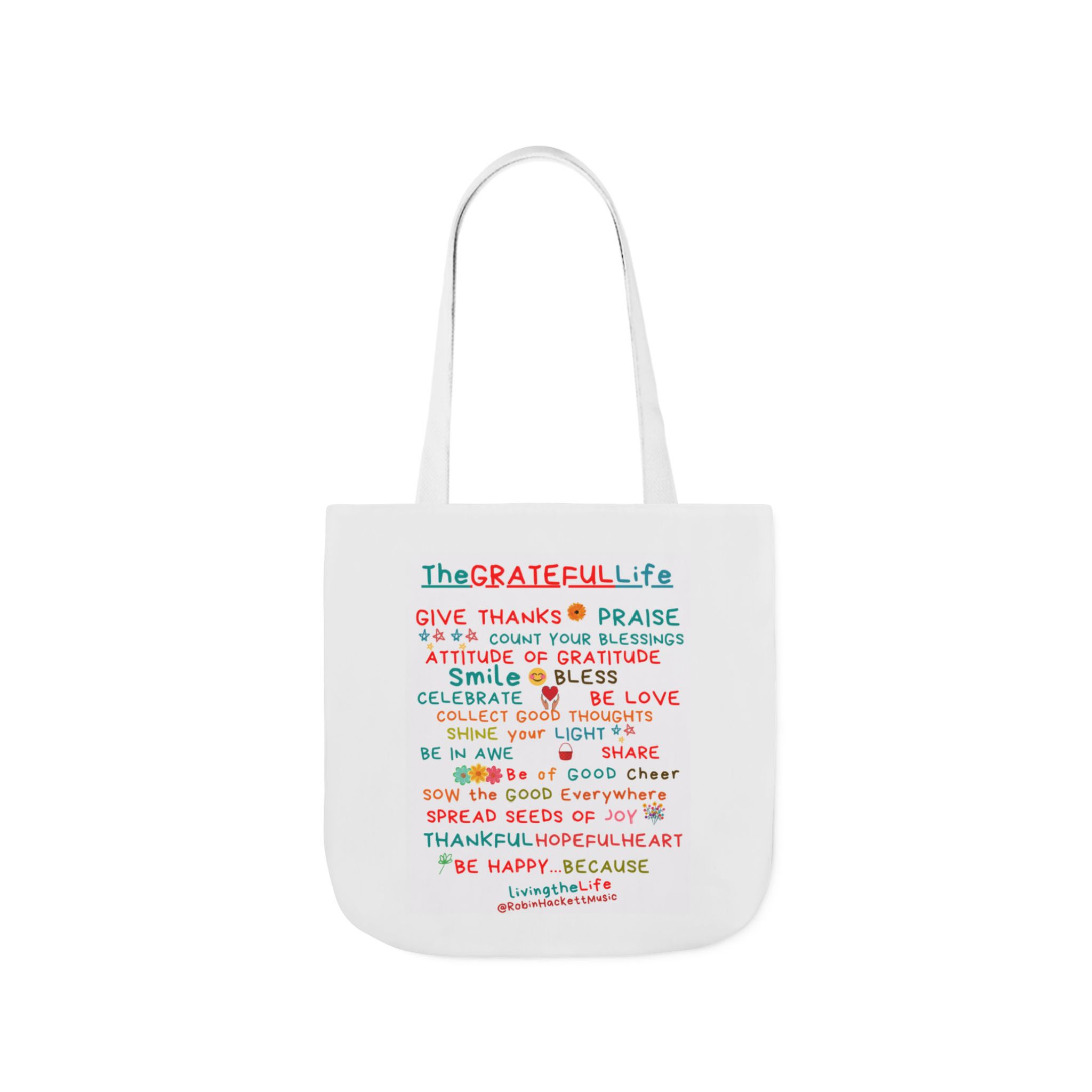 The Grateful Life Tote Bag