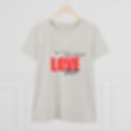 Thumbnail: What would Love Do Women's Midweight Cotton Tee