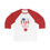 Thumbnail: Love is What We're Here For Unisex 3\4 Sleeve Baseball Tee