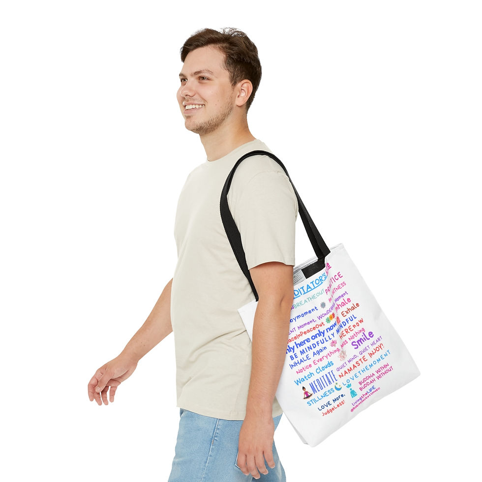 Thumbnail: The Meditator's Life Tote Bag