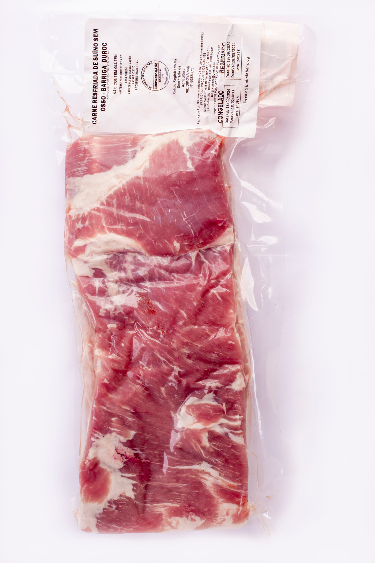 Barriga Suína Duroc
